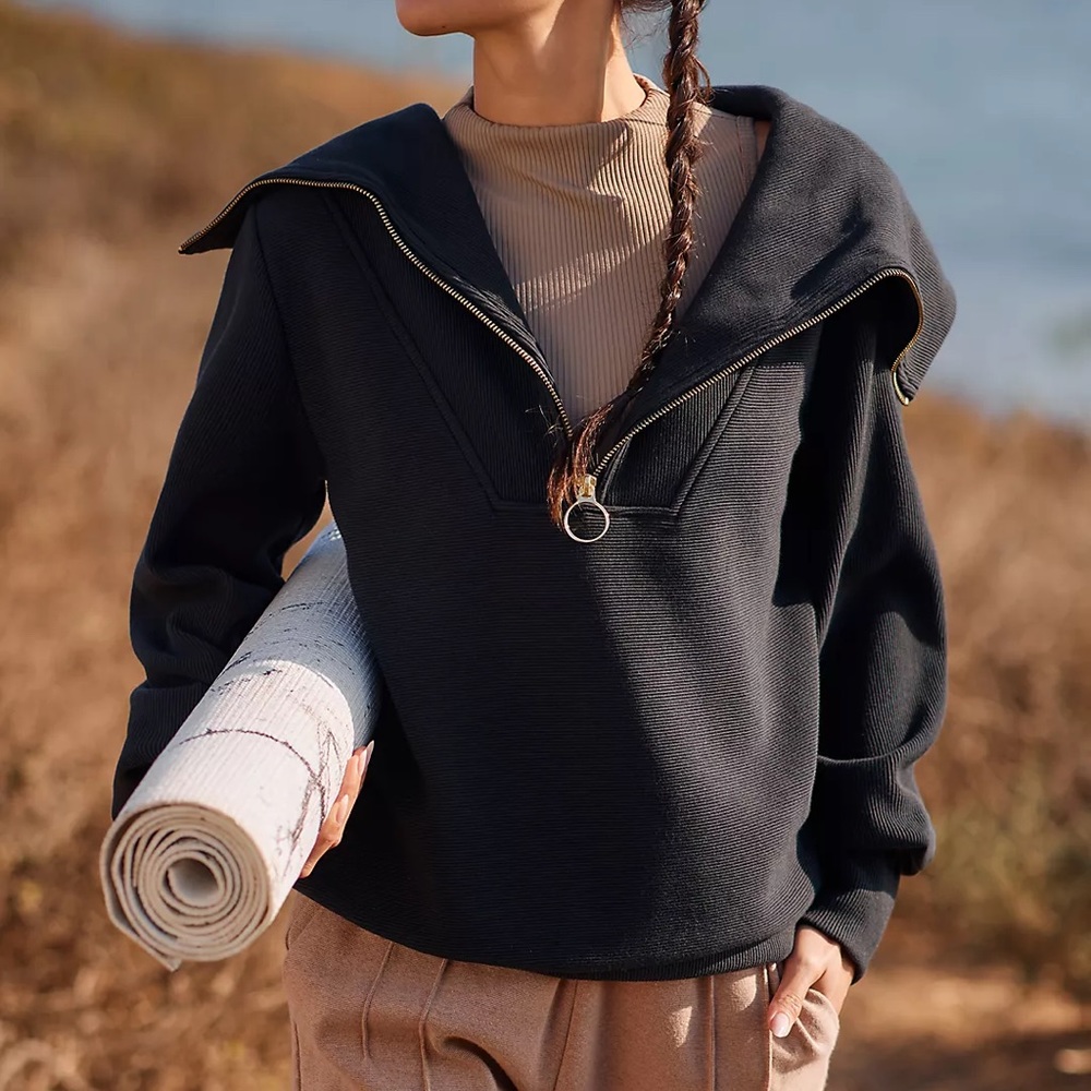 Varley Vine Half Zip Pullover size S